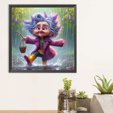 Load image into Gallery viewer, Diamond Painting - Full Round - Funny old lady (30*30CM)
