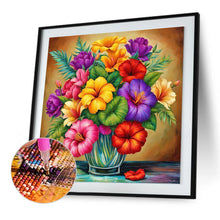 Load image into Gallery viewer, Diamond Painting - Full Round - Vase bouquet (30*30CM)
