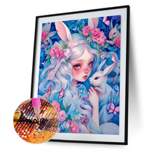 Load image into Gallery viewer, Diamond Painting - Full Square - Pet girl (30*40CM)
