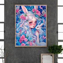 Load image into Gallery viewer, Diamond Painting - Full Square - Pet girl (30*40CM)
