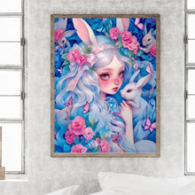 Load image into Gallery viewer, Diamond Painting - Full Square - Pet girl (30*40CM)
