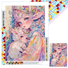 Load image into Gallery viewer, Diamond Painting - Full Square - Pet girl (30*40CM)
