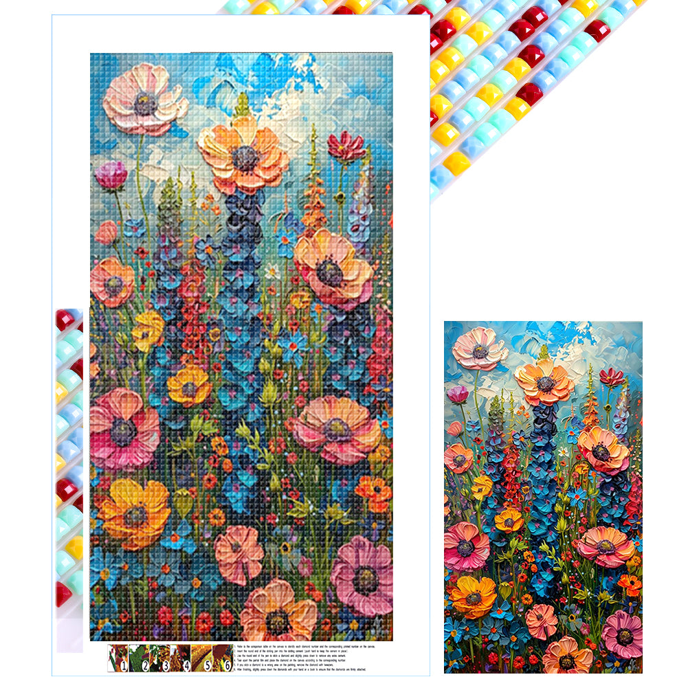 Diamond Painting - Full Square - Flower from (40*70CM)