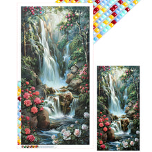 Load image into Gallery viewer, Diamond Painting - Full Square - Mountain stream (40*80CM)
