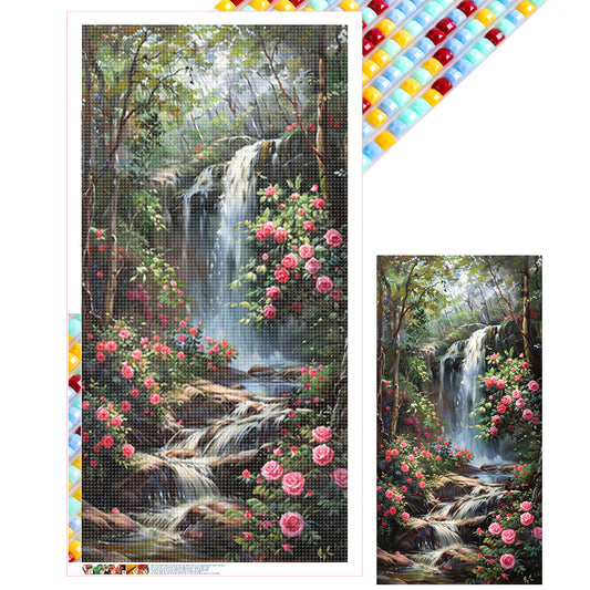 Diamond Painting - Full Square - Mountain stream (40*80CM)