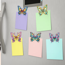 Load image into Gallery viewer, 6Pcs Buttefly Acrylic Diamond Painting Sticky Clips for Poster Photo Light
