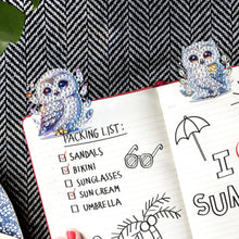 Load image into Gallery viewer, 6Pcs Owl Acrylic Diamond Painting Self Adhesive Clips for Poster Photo Light

