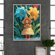 Load image into Gallery viewer, Diamond Painting - Full Square - Flower girl (30*40CM)
