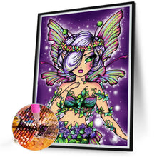 Load image into Gallery viewer, AB Diamond Painting - Full Round - Butterfly fairy (40*50CM)

