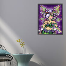 Load image into Gallery viewer, AB Diamond Painting - Full Round - Butterfly fairy (40*50CM)

