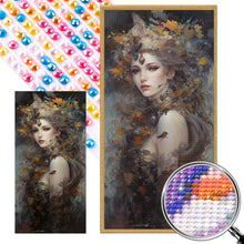 Load image into Gallery viewer, AB Diamond Painting - Full Round - Autumn girl (40*80CM)
