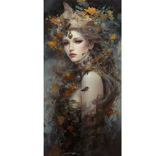 Load image into Gallery viewer, AB Diamond Painting - Full Round - Autumn girl (40*80CM)
