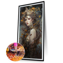 Load image into Gallery viewer, AB Diamond Painting - Full Round - Autumn girl (40*80CM)
