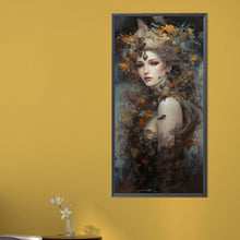 Load image into Gallery viewer, AB Diamond Painting - Full Round - Autumn girl (40*80CM)
