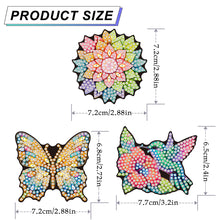Load image into Gallery viewer, 3Pcs Animal Flower DIY Diamond Painting Hairpin Handmade Diamond Barrette Art
