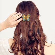 Load image into Gallery viewer, 3Pcs Animal Flower DIY Diamond Painting Hairpin Handmade Diamond Barrette Art
