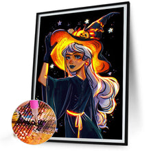 Load image into Gallery viewer, AB Diamond Painting - Full Square - Witch (40*50CM)
