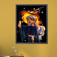 Load image into Gallery viewer, AB Diamond Painting - Full Square - Witch (40*50CM)
