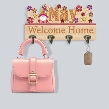 Load image into Gallery viewer, Wooden Calendar Rhinestone Painting Keychain Hanger Diamond Art Craft Wall Hooks
