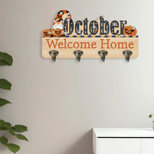 Load image into Gallery viewer, Wooden Calendar Rhinestone Painting Keychain Hanger Diamond Art Craft Wall Hooks
