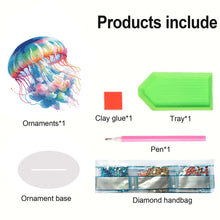 Load image into Gallery viewer, Cartoon Animal Desktop Diamond Art Kits 5D DIY Diamond Art Tabletop Decorations
