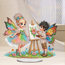 Load image into Gallery viewer, Cartoon Animal Desktop Diamond Art Kits 5D DIY Diamond Art Tabletop Decorations
