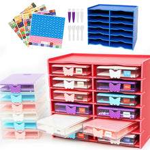 Load image into Gallery viewer, 12 Grids Diamond Painting Accessories Kits with Diamond Box for Small Size Trays
