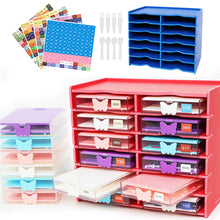 Load image into Gallery viewer, 12 Grids Diamond Painting Accessories Kits with Diamond Box for Small Size Trays

