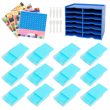 Load image into Gallery viewer, 12 Grids Diamond Painting Accessories Kits with Diamond Box for Small Size Trays
