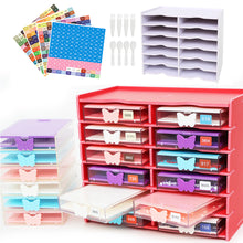 Load image into Gallery viewer, 12 Grids Diamond Painting Accessories Kits with Diamond Box for Small Size Trays
