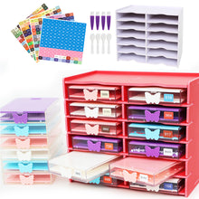 Load image into Gallery viewer, 12 Grids Diamond Painting Accessories Kits with Diamond Box for Small Size Trays
