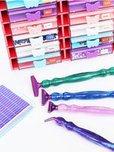 Load image into Gallery viewer, 12 Grids Diamond Painting Accessories Kits with Diamond Box for Small Size Trays
