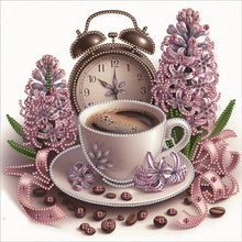 Load image into Gallery viewer, Diamond Painting - Partial Special Shaped - Exquisite Afternoon Tea (30*30CM)
