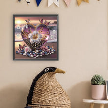 Load image into Gallery viewer, Diamond Painting - Partial Special Shaped - Jewelry Heart (30*30CM)
