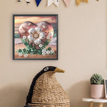 Load image into Gallery viewer, Diamond Painting - Partial Special Shaped - Jewelry Heart (30*30CM)

