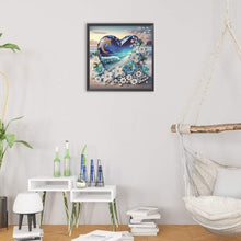 Load image into Gallery viewer, Diamond Painting - Partial Special Shaped - Jewelry Heart (30*30CM)
