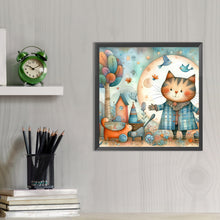Load image into Gallery viewer, AB Diamond Painting - Full Round - Fairytale Kitten (40*40CM)

