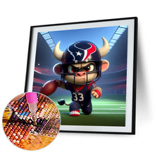 Load image into Gallery viewer, Diamond Painting - Full Round - Houston Texans Football (30*30CM)
