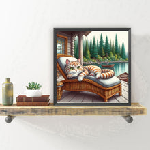 Load image into Gallery viewer, Diamond Painting - Full Round - Cat (30*30CM)
