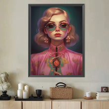 Load image into Gallery viewer, Diamond Painting - Full Round - Fantasy Fashion Sea Newspaper girl (40*50CM)
