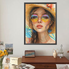 Load image into Gallery viewer, Diamond Painting - Full Round - Summer beach girl (40*50CM)
