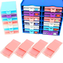 Load image into Gallery viewer, 4Pcs Diamond Painting Tray 5D DIY Drills Plate with Lid Diamond Organizer Drawer
