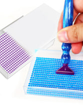 Load image into Gallery viewer, 4Pcs Diamond Painting Tray 5D DIY Drills Plate with Lid Diamond Organizer Drawer
