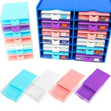 Load image into Gallery viewer, 4Pcs Diamond Painting Tray 5D DIY Drills Plate with Lid Diamond Organizer Drawer
