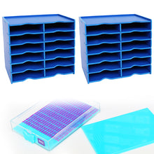 Load image into Gallery viewer, 12/24/48 Grids Diamond Painting Accessories Kits Multifunctional for Kids Adults
