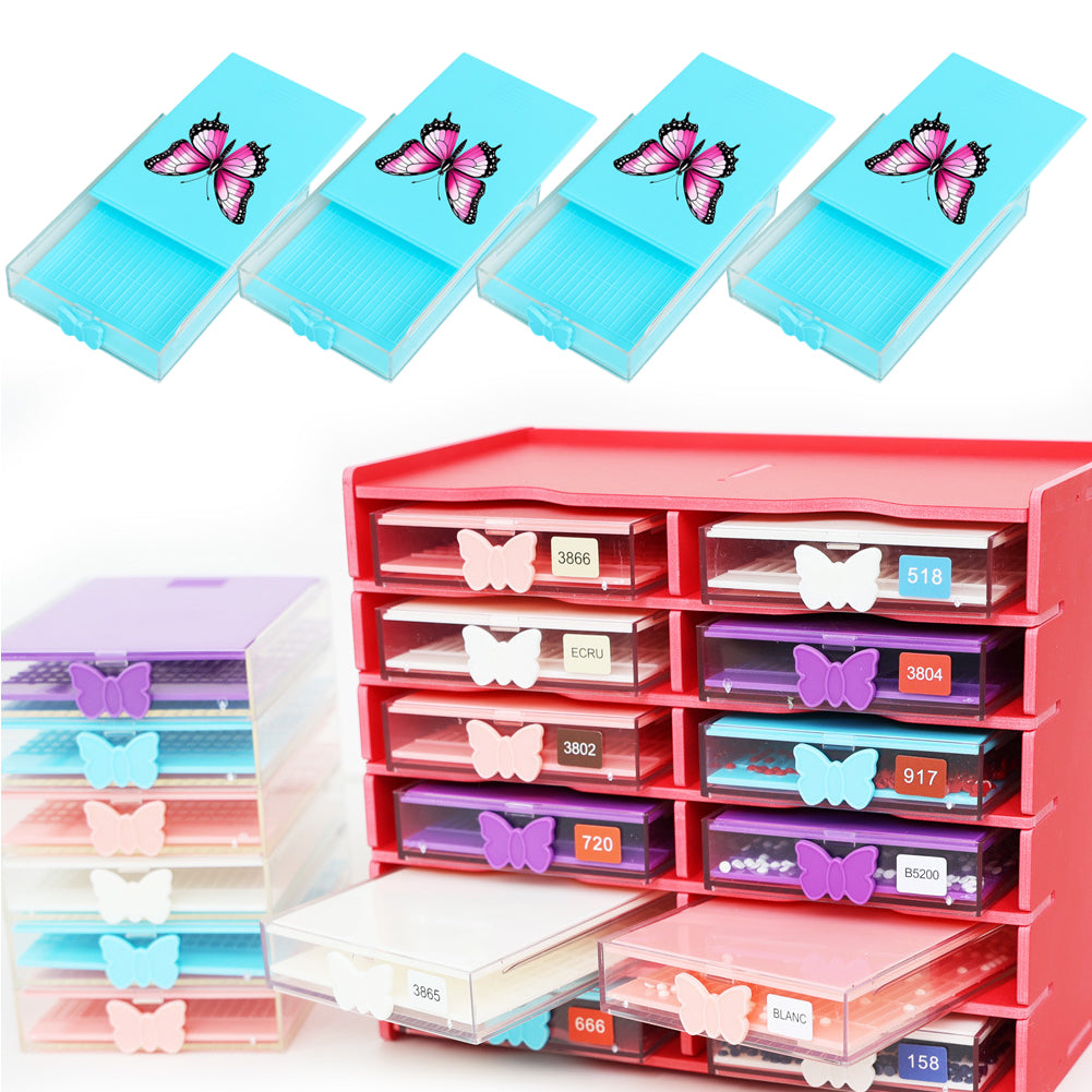Diamond Painting Tray Diamond Organizer Drawer with Lid Diamond Painting Pen