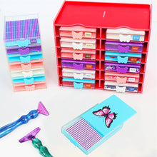 Load image into Gallery viewer, Diamond Painting Tray Diamond Organizer Drawer with Lid Diamond Painting Pen
