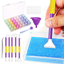 Load image into Gallery viewer, Diamond Painting Tray Diamond Organizer Drawer 5D DIY Drills Plate for Beginners
