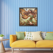 Load image into Gallery viewer, Diamond Painting - Partial Special Shaped - Long-haired girl (30*30CM)
