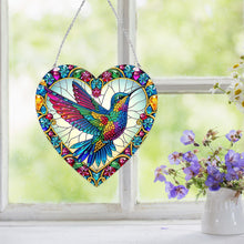 Load image into Gallery viewer, PVC Glass Special Shaped Animal Diamond Painting Hanging Sign Home Windows Decor
